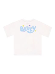 Character White Boys Bluey Boxy T-Shirt - Image 2 of 12
