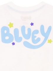 Character White Boys Bluey Boxy T-Shirt - Image 4 of 12