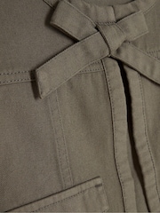 River Island Green Girls Waistband Gilet Cargo Set - Image 4 of 4