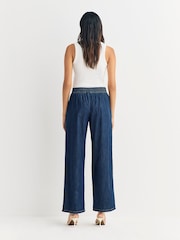 Emme by Marella Blue Emmfingere Denim Trousers - Image 3 of 5