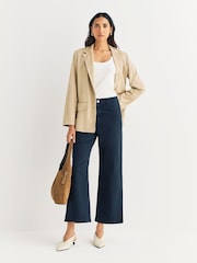 Emme by Marella Blue Emmhobby Trousers - Image 1 of 6