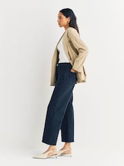 Emme by Marella Blue Emmhobby Trousers - Image 3 of 6