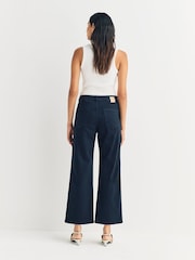 Emme by Marella Blue Emmhobby Trousers - Image 4 of 6