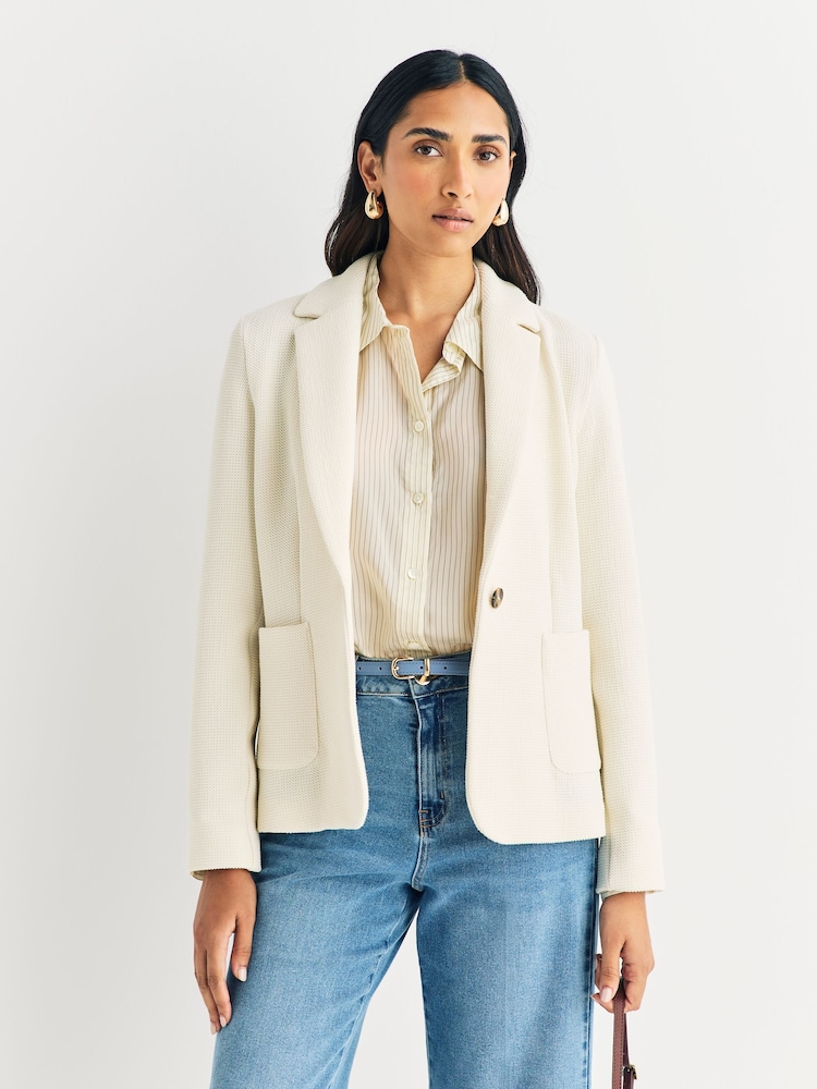 Emme by Marella Emmgennaio White Jacket - Image 1 of 5