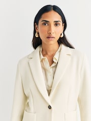 Emme by Marella Emmgennaio White Jacket - Image 2 of 5