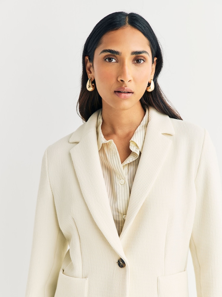 Emme by Marella Emmgennaio White Jacket - Image 2 of 5