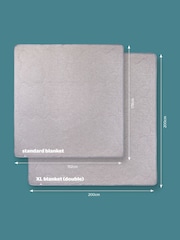 Silentnight Grey Restore Cooling Blanket Throw - Image 2 of 9