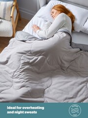 Silentnight Grey Restore Cooling Blanket Throw - Image 4 of 9