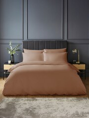 Silentnight Dusky Pink Pure Cotton Duvet Set - Image 1 of 9