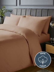 Silentnight Dusky Pink Pure Cotton Duvet Set - Image 2 of 9