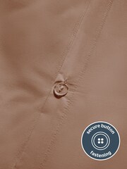 Silentnight Dusky Pink Pure Cotton Duvet Set - Image 6 of 9