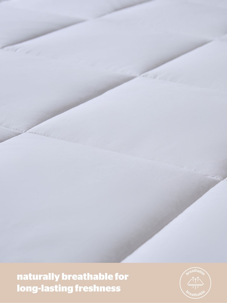 Silentnight White Wool Mattress Topper - Image 7 of 7