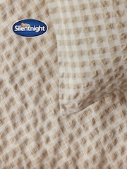 Silentnight Natural Supersoft Duvet Set Gingham - Image 5 of 7