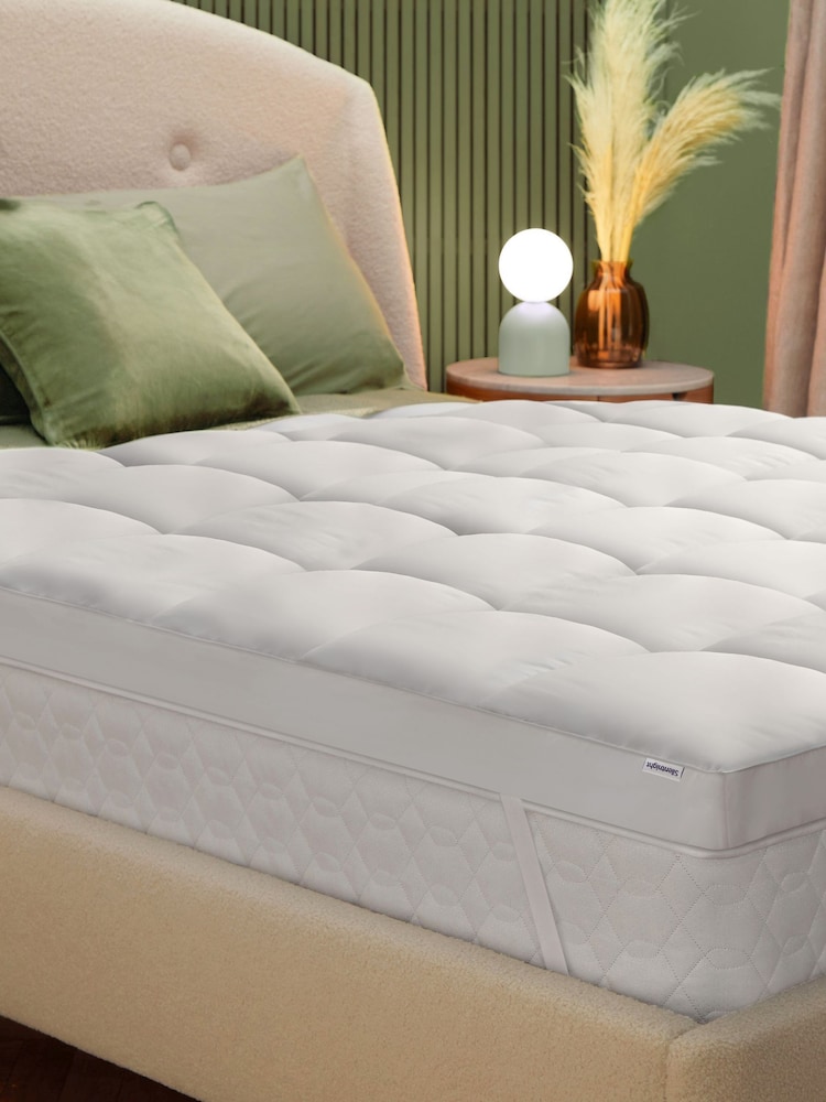 Silentnight White Anti Allergy Ultimate 10cm Mattress Topper - Image 1 of 11