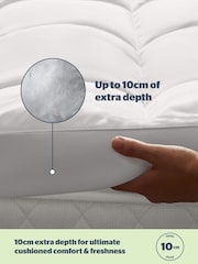 Silentnight White Anti Allergy Ultimate 10cm Mattress Topper - Image 3 of 11