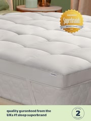 Silentnight White Anti Allergy Ultimate 10cm Mattress Topper - Image 9 of 11