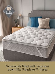 Sealy White Airflow Breathable Mattress Topper - Image 3 of 9