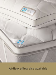 Sealy White Airflow Breathable Mattress Topper - Image 7 of 9
