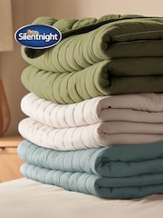 Silentnight Natural Quilted Bedspread - Image 5 of 8