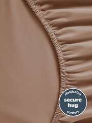 Silentnight Dusky Pink Pure Cotton 40cm Extra Deep Fitted Sheet - Image 3 of 7