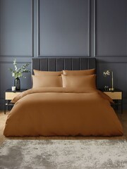 Silentnight Terracotta Pure Cotton Duvet Set - Image 1 of 9