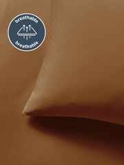Silentnight Terracotta Pure Cotton Duvet Set - Image 3 of 9