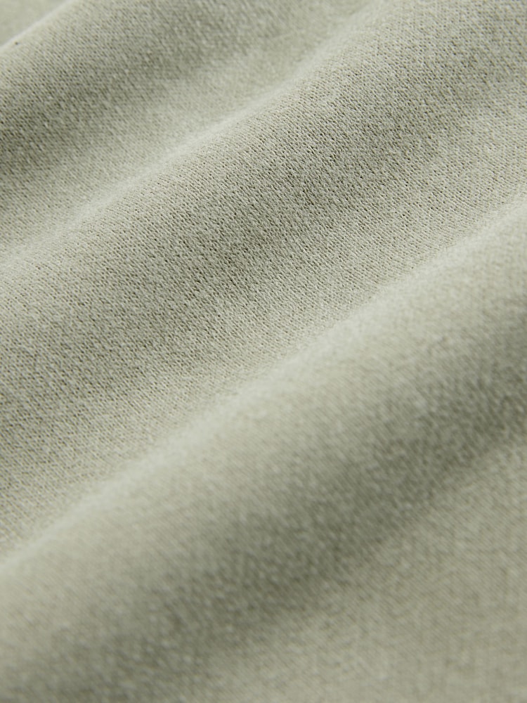 Sage Green Supersoft Peached Essentials Crew Neck Seam Detail Sweatshirt - Image 2 of 8 Sage Green Supersoft Peached Essentials Crew Neck Seam Detail Sweatshirt - Image 2 of 8