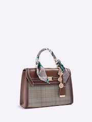 River Island Check Charm Tote Bag - Slika 3 iz 7