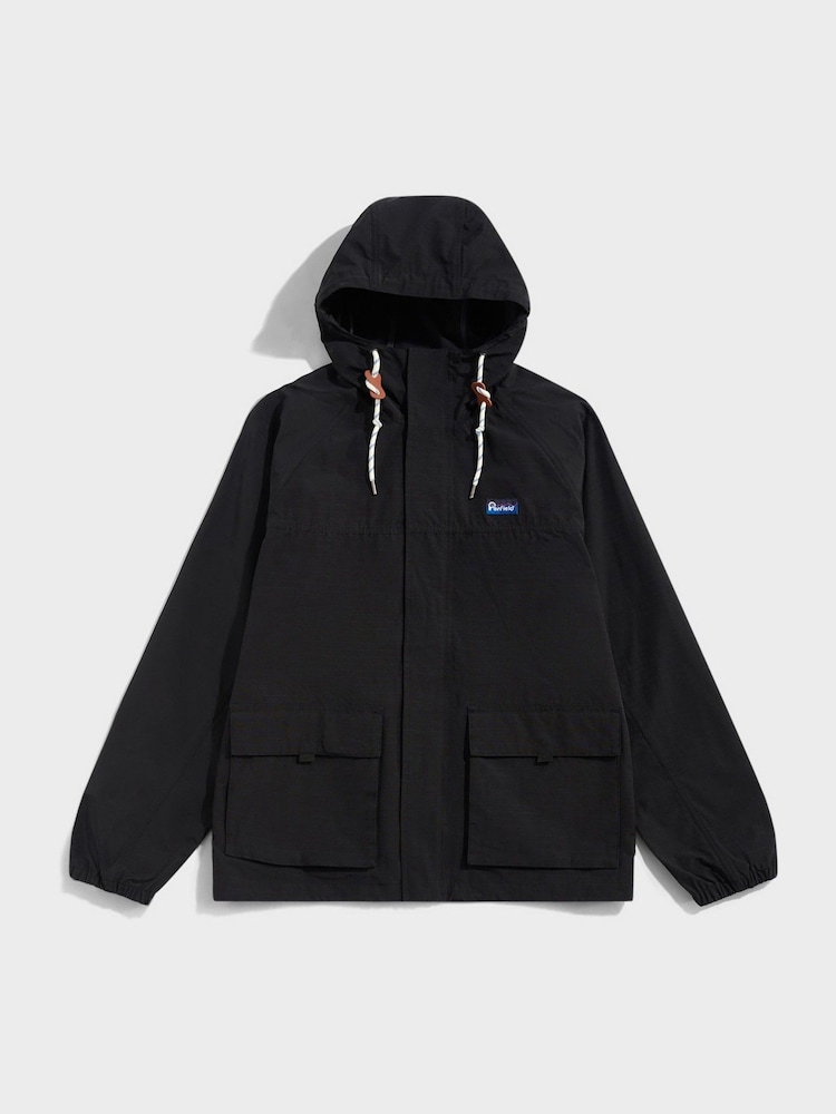 Penfield Black Mens Meadow Showerproof Jacket - Image 1 of 6 Penfield Black Mens Meadow Showerproof Jacket - Image 1 of 6