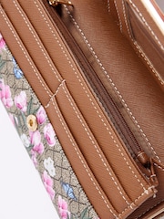 River Island Brown Floral Morgan Collaboration Cliptop Purse - Image 5 of 5