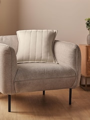 Silentnight Natural Quilted Cushion - Image 1 of 9