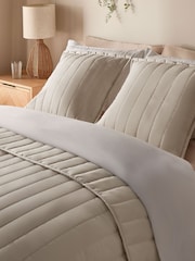 Silentnight Natural Quilted Cushion - Image 3 of 9
