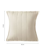 Silentnight Natural Quilted Cushion - Image 7 of 9