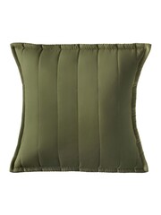 Silentnight Green Quilted Cushion - Image 2 of 9