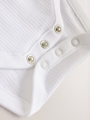 Blue Floral Baby Jersey Dungarees and Bodysuits Set 2 Piece (0mths-3yrs) - Image 6 of 9