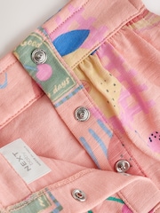 Eiscreme-Design, Pink - Langer Baby-Jersey-Strampler (0Monate -3Jahre) - Bild 6 von 7