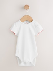 Red Gingham Printed Baby Dungarees and Bodysuits Set 2 Piece (0mths-2yrs) - Image 3 of 11