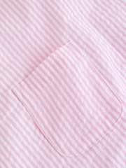 Pink and White Stripe Baby Dungarees and Bodysuits Set 2 Piece (0mths-2yrs) - Image 9 of 9