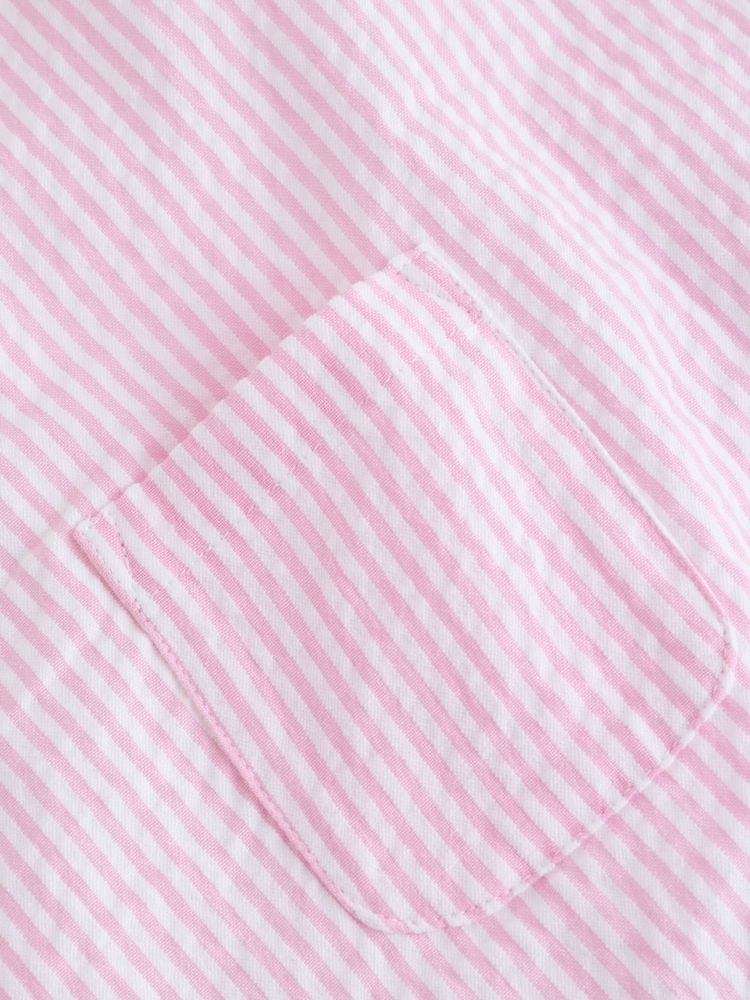 Pink and White Stripe Baby Dungarees and Bodysuits Set 2 Piece (0mths-2yrs) - Image 9 of 9 Pink and White Stripe Baby Dungarees and Bodysuits Set 2 Piece (0mths-2yrs) - Image 9 of 9