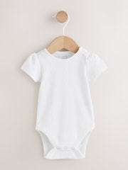 Denim Blue Broiderie Dungaree and Bodysuit Baby 2 Piece Set (0mths-3yrs) - Image 3 of 9