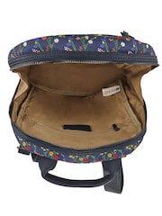 Pavers Navy Floral Print Backpack - Image 4 of 4
