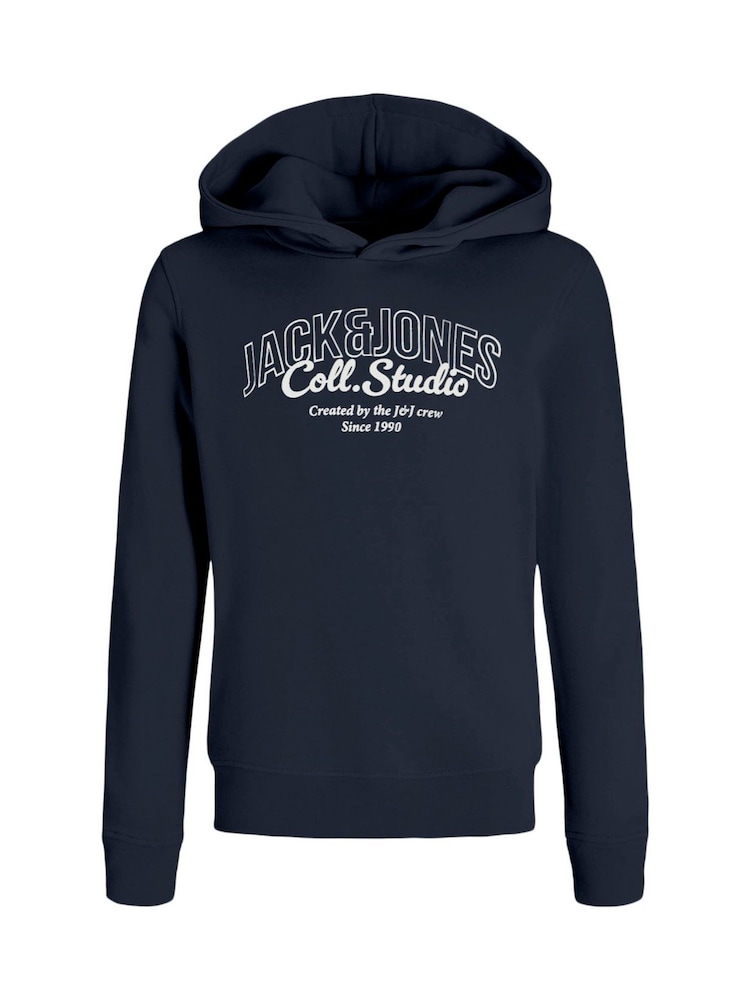 JACK & JONES Junior Blue Hoodie And Joggers Set - Image 2 of 4