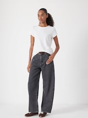 Hush Black Bree Barrel Leg Jeans - Image 2 of 7