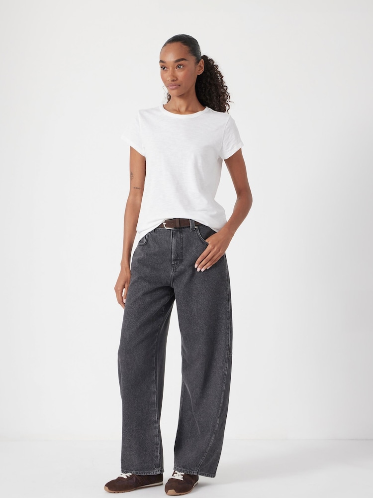 Hush Black Bree Barrel Leg Jeans - Image 2 of 7 Hush Black Bree Barrel Leg Jeans - Image 2 of 7