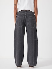 Hush Black Bree Barrel Leg Jeans - Image 5 of 7