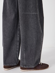 Hush Black Bree Barrel Leg Jeans - Image 6 of 7