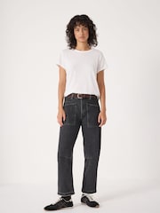 Hush Black Cordi Barrel Leg Jeans - Image 1 of 7