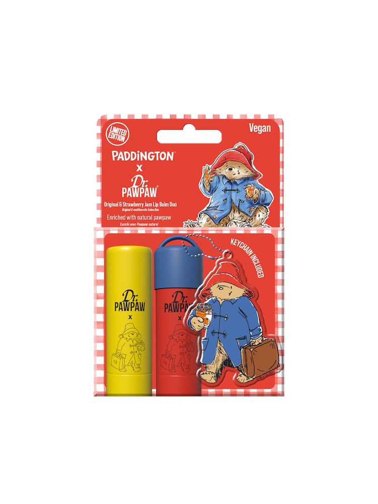 Dr. PAWPAW Paddington Original Strawberry Jam with Keyring Lip Balm - Image 1 of 2