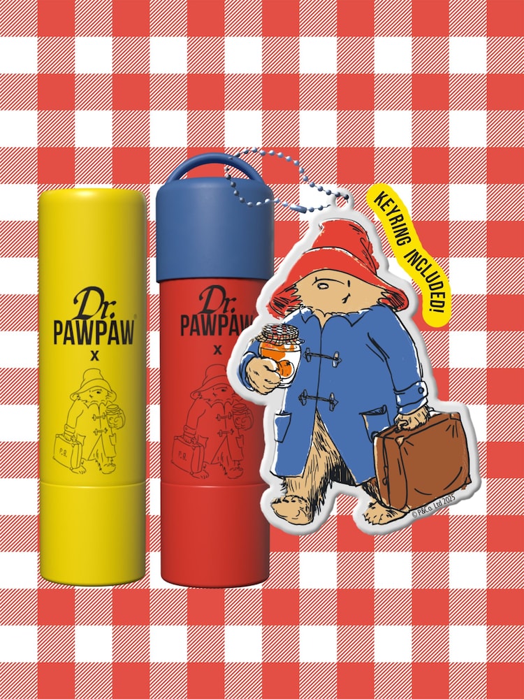 Dr. PAWPAW Paddington Original Strawberry Jam with Keyring Lip Balm - Image 2 of 2