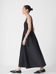 Hush Technical Gathered Midi Dress - Imagem 2 de 6